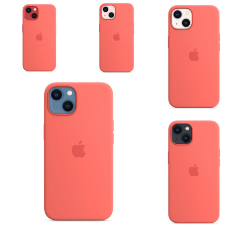 Чехол LUX Silicone Case на iPhone 13 Pink Pomelo without MagSafe Чехол LUX Silicone Case на iPhone 13 Pink Pomelo without MagSafe